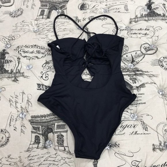 BECCA Black One Piece Swimsuit - Picture 7 of 7